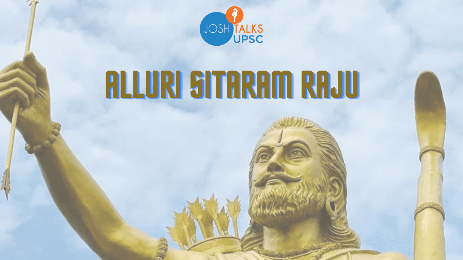 Alluri Sitaram Raju's Statue at at ASR Nagar in Bhimavaram. (Credits: News9 Live)