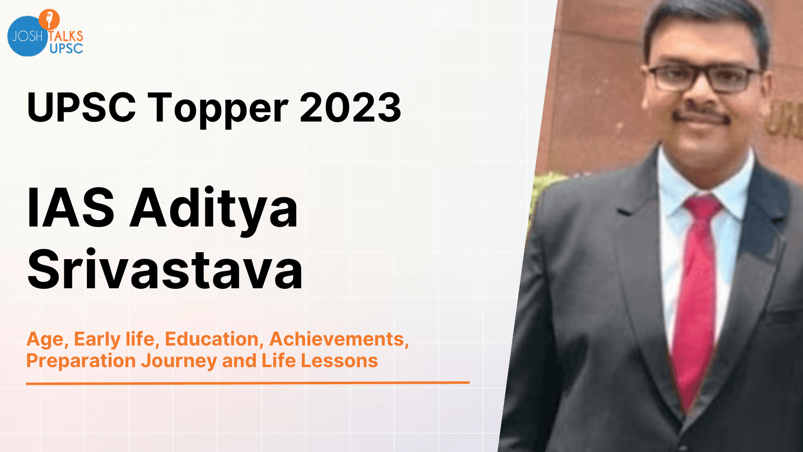 UPSC Topper 2023 | Aditya Srivastava