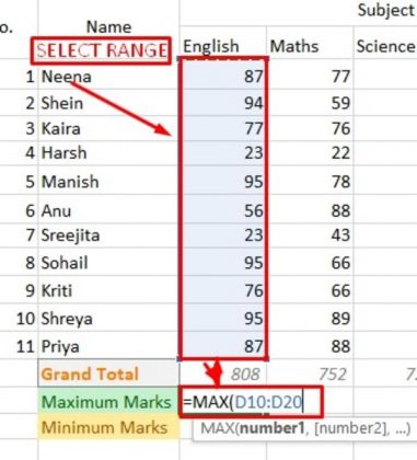 Advance Excel in Hindi - Excel Formulas in Hindi Example Ke Saath